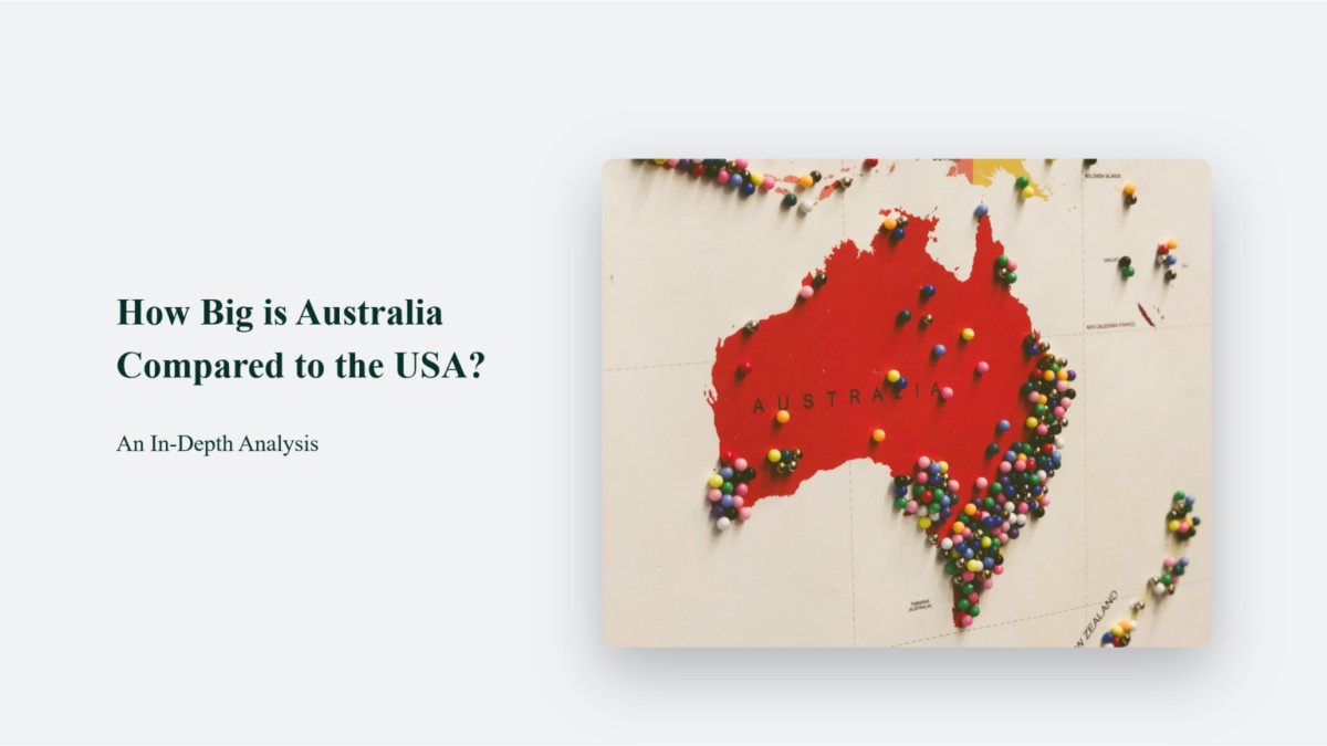 how big is Australia compared to the USA